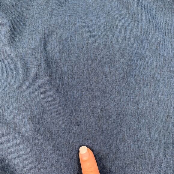 Greg Norman Shorts Mens 40 Navy Flat Front Performance Golf Chino Athleisure - Picture 12 of 14